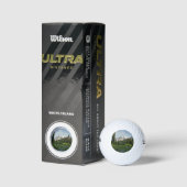 Mount Rainier Morgenlicht Golfball (Verpackungen)