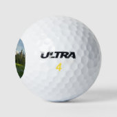 Mount Rainier Morgenlicht Golfball (Logo)