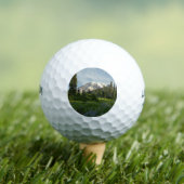 Mount Rainier Morgenlicht Golfball (Insitu T-Shirt)