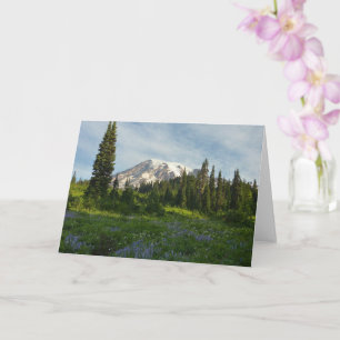 Mount Rainier Morgenlicht Karte