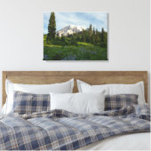 Mount Rainier Morgenlicht Leinwanddruck (Insitu (Schlafzimmer))