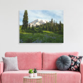 Mount Rainier Morgenlicht Leinwanddruck (Insitu (Wohnzimmer))