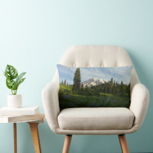 Mount Rainier Morgenlicht Lendenkissen