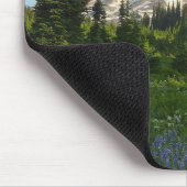 Mount Rainier Morgenlicht Mousepad (Ecke)