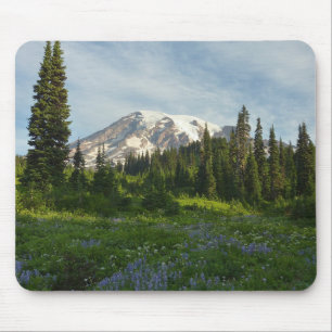 Mount Rainier Morgenlicht Mousepad