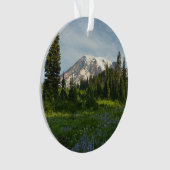 Mount Rainier Morgenlicht Ornament (Vorderseite)