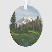 Mount Rainier Morgenlicht Ornament (Vorderseite)