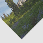 Mount Rainier Morgenlicht Seidenpapier (Ausschnitt)