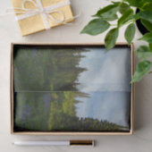 Mount Rainier Morgenlicht Seidenpapier (Geschenk)