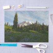 Mount Rainier Morgenlicht Seidenpapier (Handwerk)