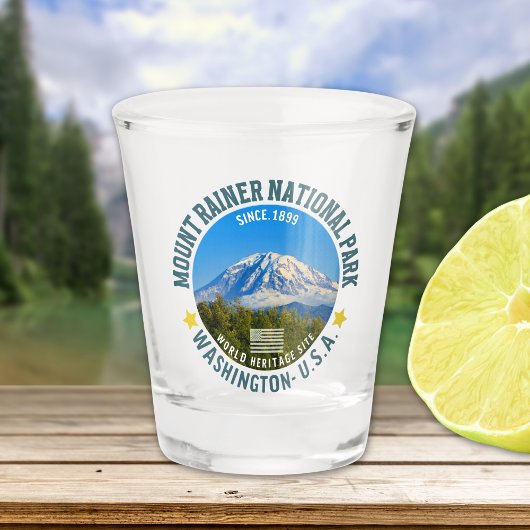 Mount Rainier National Park – Adventure Schnapsglas