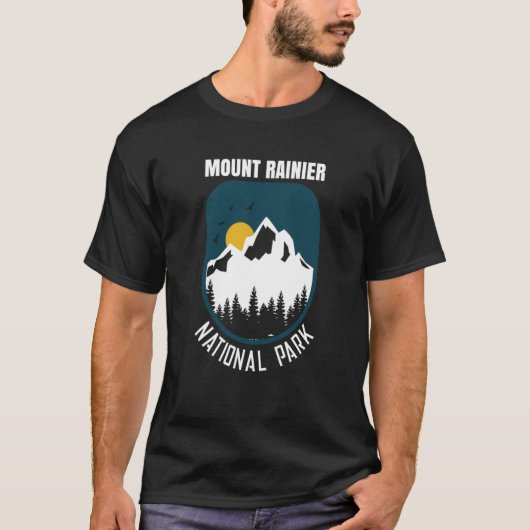 Mount Rainier National Park Hiking Vacation  9 T-Shirt (Vorderseite)
