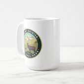 Mount Rainier National Park Kaffeetasse (Vorderseite Links)