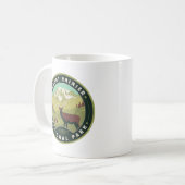 Mount Rainier National Park Kaffeetasse (Vorderseite Links)
