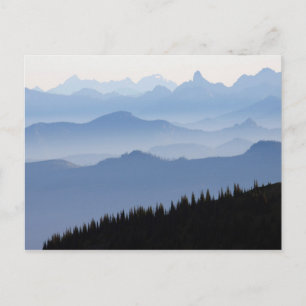 Mount Rainier National Park Kaskaden-Gebirge Postkarte