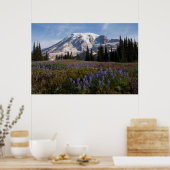 Mount Rainier National Park, Mount Rainier 3 Poster (Küche)
