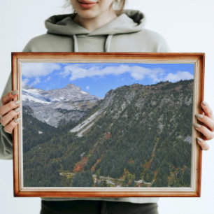 Mount Rainier National Park Scenic Canyon Fotodruck