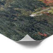 Mount Rainier National Park Scenic Canyon Poster (Ecke)