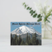 Mount Rainier National Park Travel Foto Postkarte (Stehend Vorderseite)