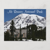 Mount Rainier National Park Travel Foto Postkarte (Vorderseite)