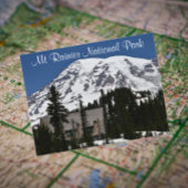 Mount Rainier National Park Travel Foto Postkarte