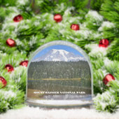 Mount Rainier National Park Travel Photo Schneekugeln (Weihnachten)