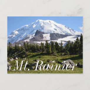Mount Rainier National Park, WA. Spray Park Postkarte