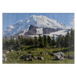 Mount Rainier National Park, WA. Spray Park Schneidebrett