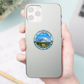 Mount Rainier National Park – Washington Mountain Aufkleber (Telefon)