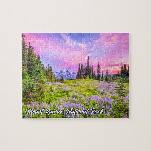 Mount Rainier National Park, Washington Puzzle (Horizontal)