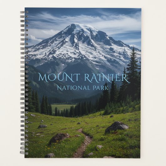 Mount Rainier National Park | Washington Reise Planer (Vorderseite)