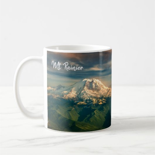 Mount Rainier National Park Washington Staat Kaffeetasse (Links)