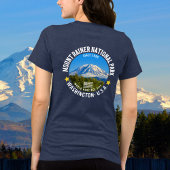 Mount Rainier National Park – Washington Tri-Blend Shirt