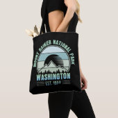Mount Rainier National Park Washington USA Retro Tasche (Von Nahem)