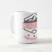 Mount Rainier Nationalpark Kaffeetasse (Vorderseite Links)