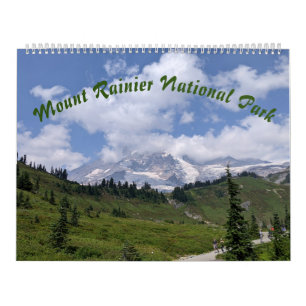 Mount Rainier Nationalpark-Kalender Kalender