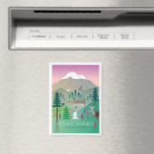 Mount Rainier Nationalpark Kühlschrank Magnet (In Situ (Geschirrspüler))
