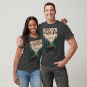 Mount Rainier Nationalpark Mädchen T-Shirt (Unisex)