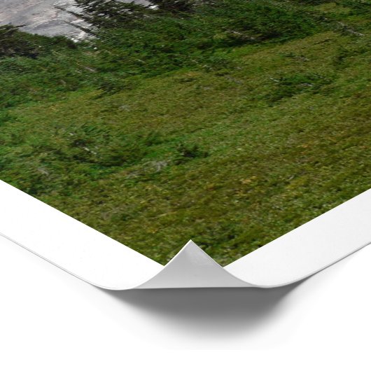 Mount Rainier Nationalpark Poster (Ecke)