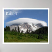 Mount Rainier Nationalpark Poster (Vorne)