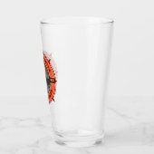 Mount Rainier Nationalpark Red Fox Retro Kompass Glas (Links)