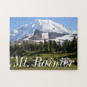 Mount Rainier Nationalpark, WA. Spray Park Puzzle