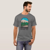 Mount Rainier Nationalpark Washington Vintag T-Shirt (Vorne ganz)