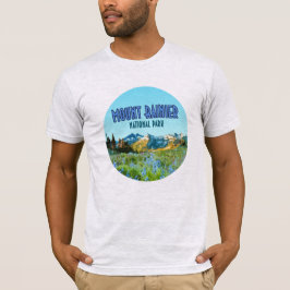 Mount Rainier Nationalpark Washington Vintag T-Shirt