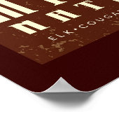 Mount Rainier Nat'l Park Poster (Ecke)