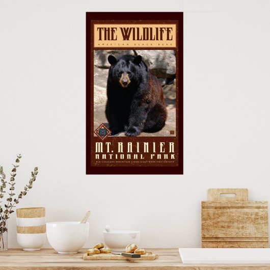 Mount Rainier Nat'l Park Poster (Küche)
