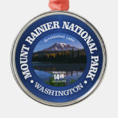 Mount Rainier NP2 Ornament Aus Metall (Vorne)