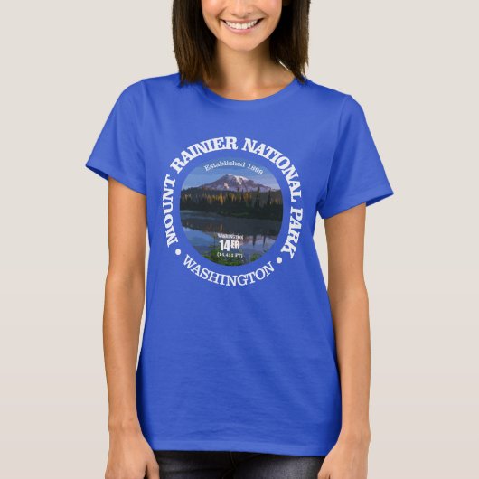 Mount Rainier NP2 T-Shirt (Vorderseite)