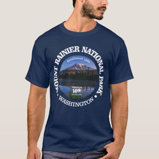 Mount Rainier NP2 T-Shirt (Vorderseite)