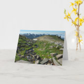 Mount Rainier Panorama Point Karte (Gelbe Blume)